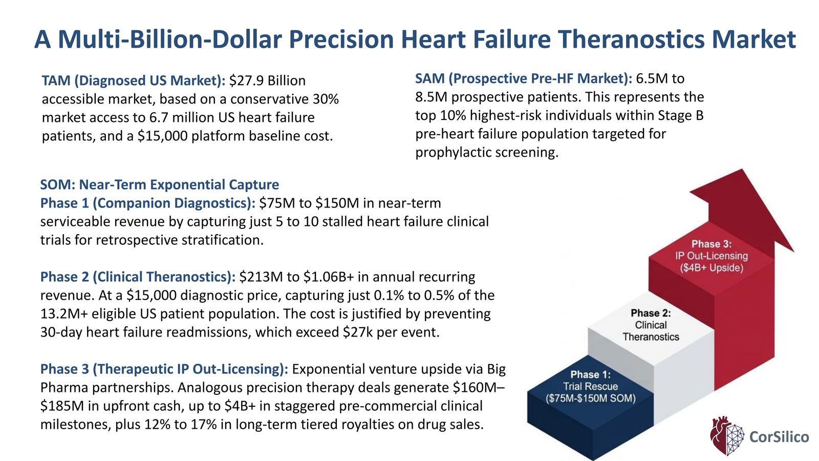 Slide 11 of 14: Precision heart-failure theranostics market